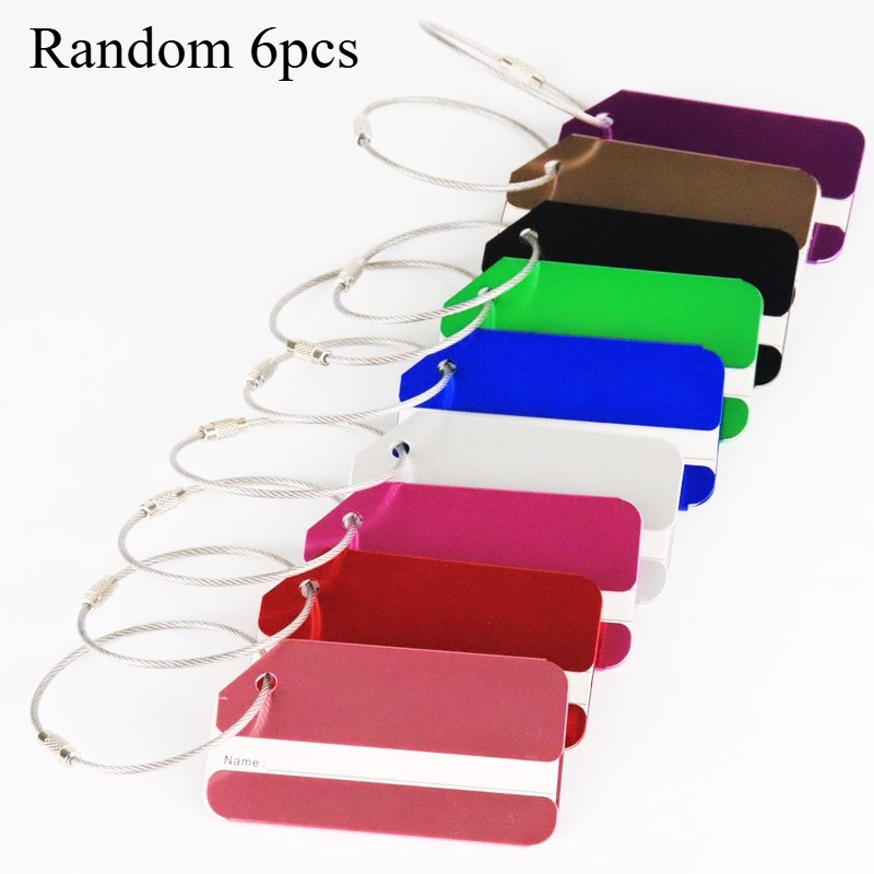 Men Accessories Name - 6pcs Aluminium Alloy Travel Accessories Luggage