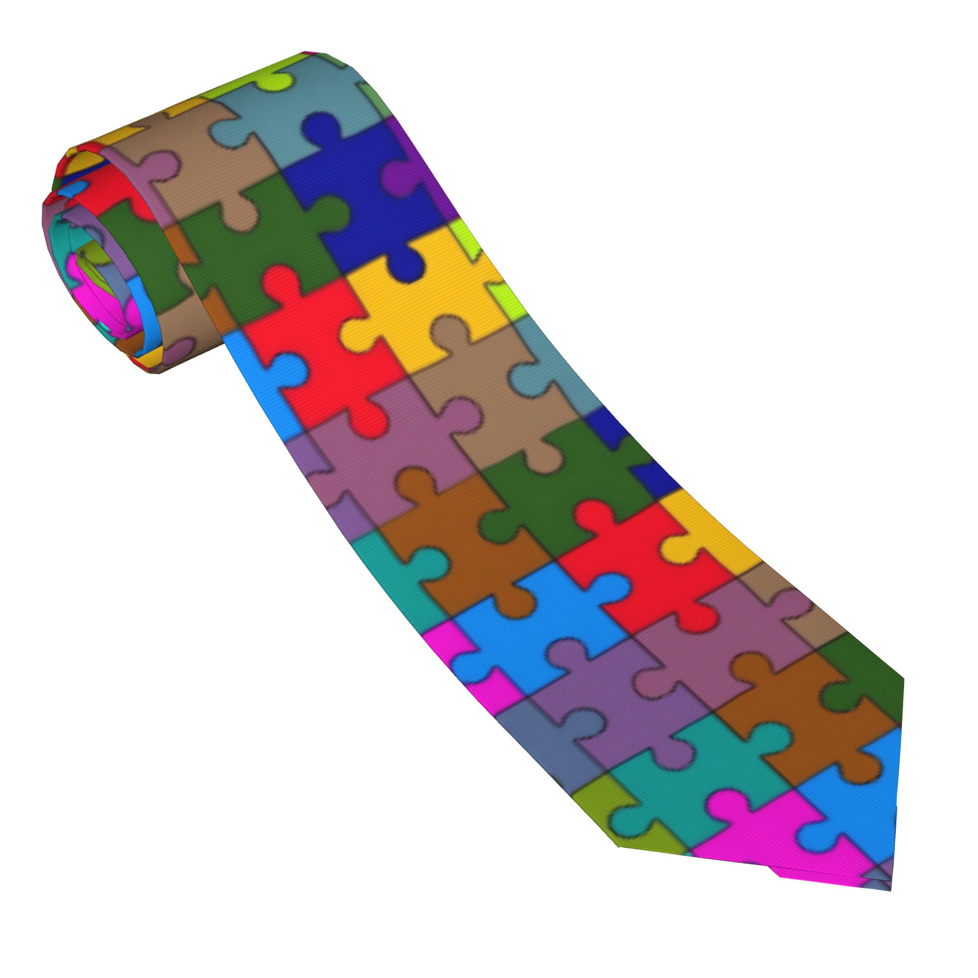 Dark Gradient Puzzle Tie  Wedd - Men Accessories For Wedding recension och pris