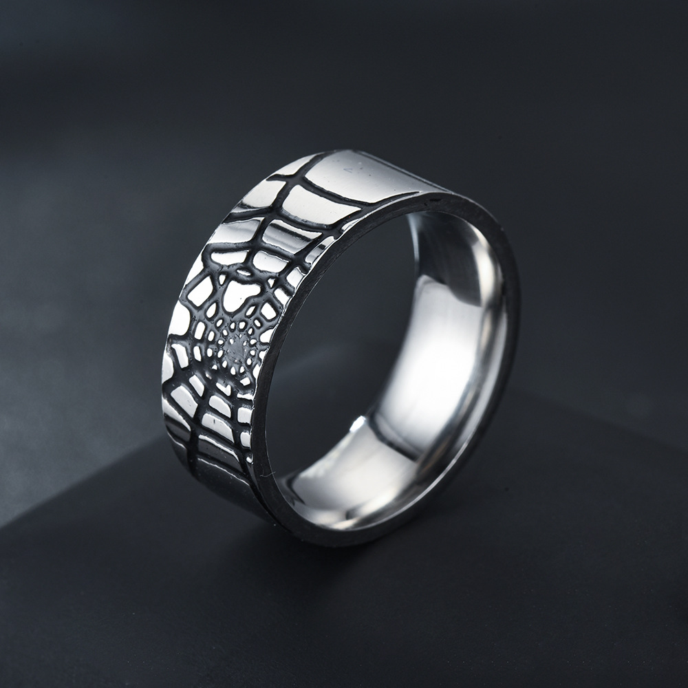 Stainless Steel Simple Spider  - Men Accessories For Wedding recension och pris