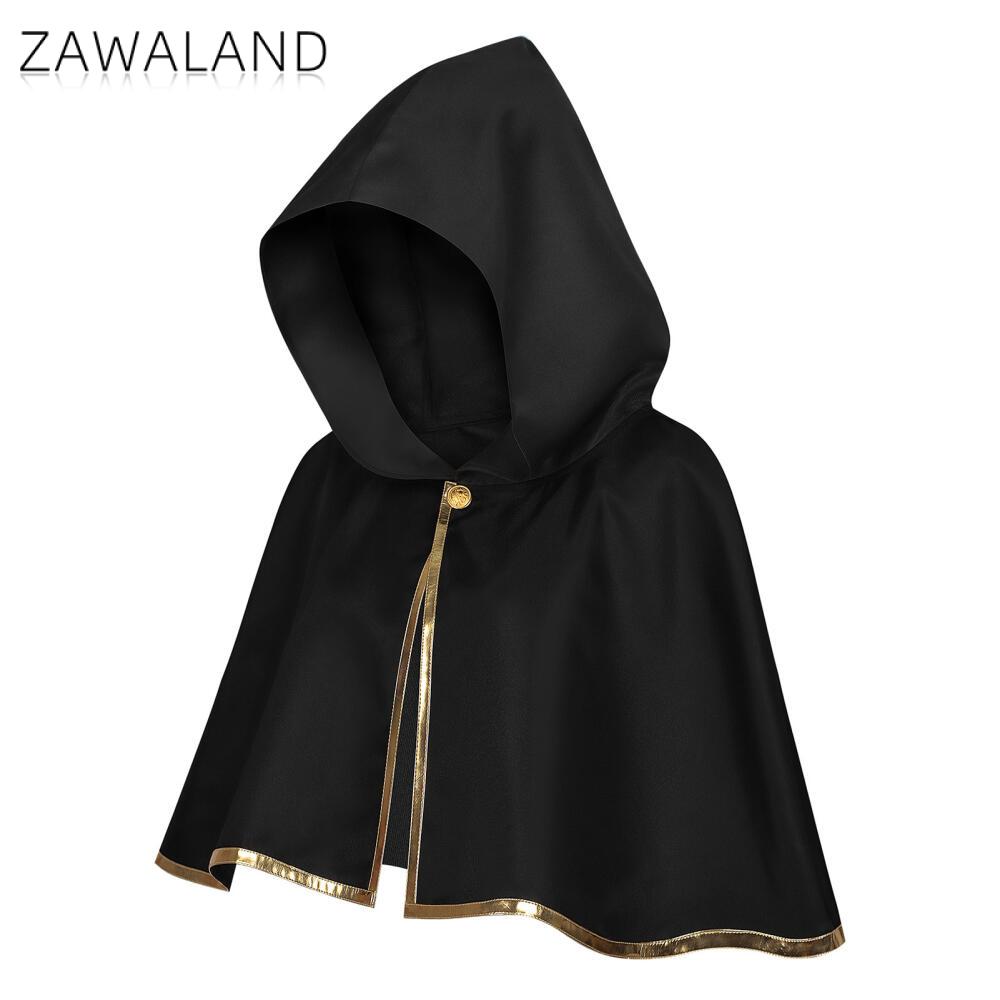 Medieval Hooded Cape Cloak wit - Medieval Men'S Accessories recension och pris