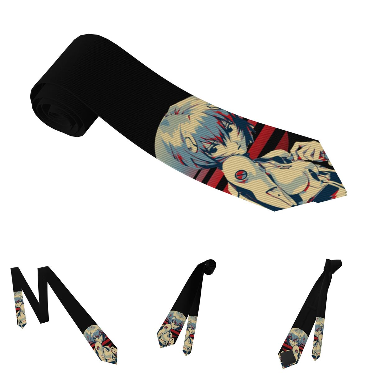 Rei Ayanami Classic Neckties U - Men Accessories For Wedding recension och pris