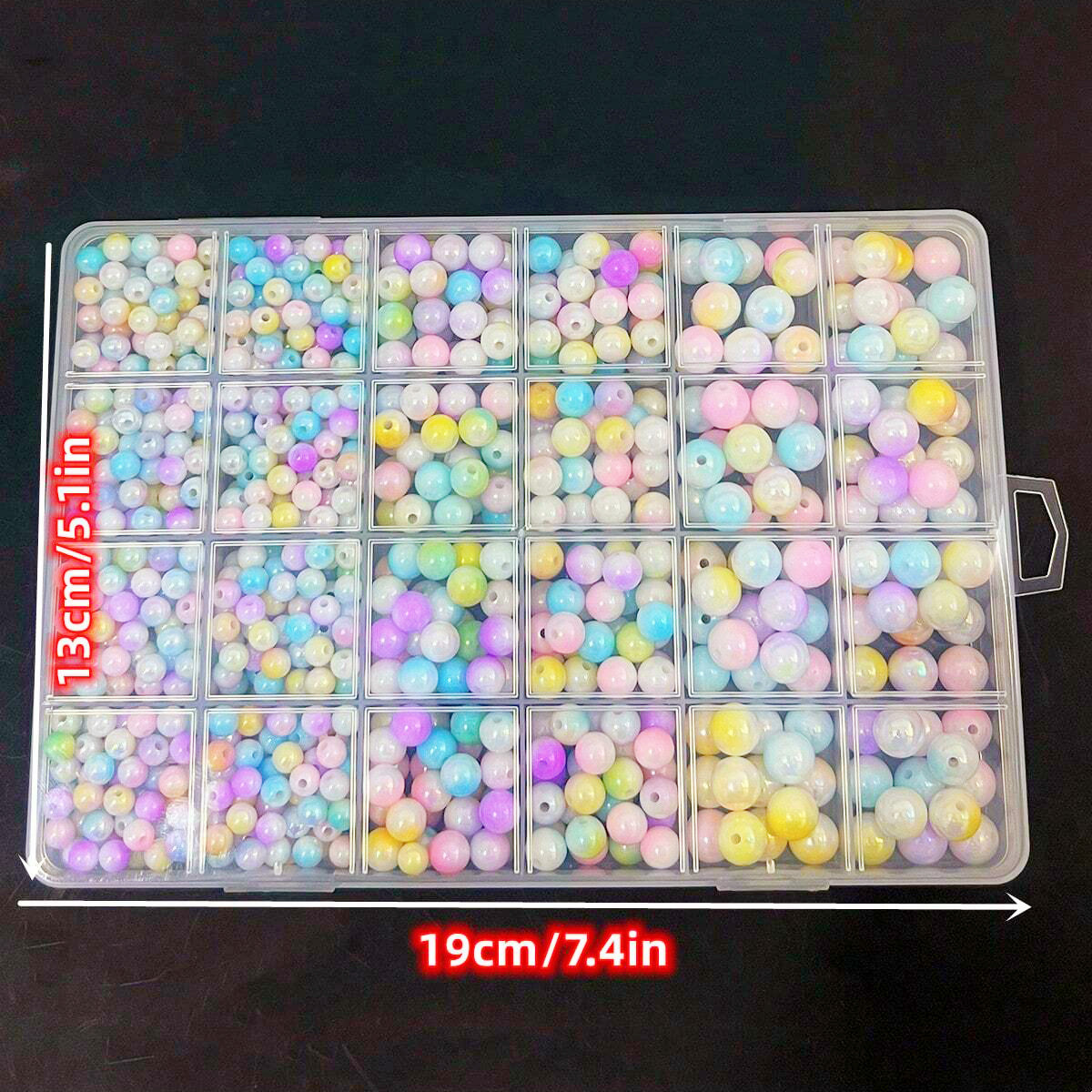 800pcs/24 grid set box 6mm/8mm - Men Accessories For Wedding recension och pris