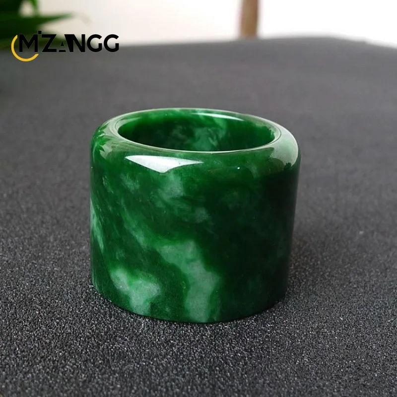 Natural Myanmar Jadeite Ring C - Men Accessories For Wedding recension och pris