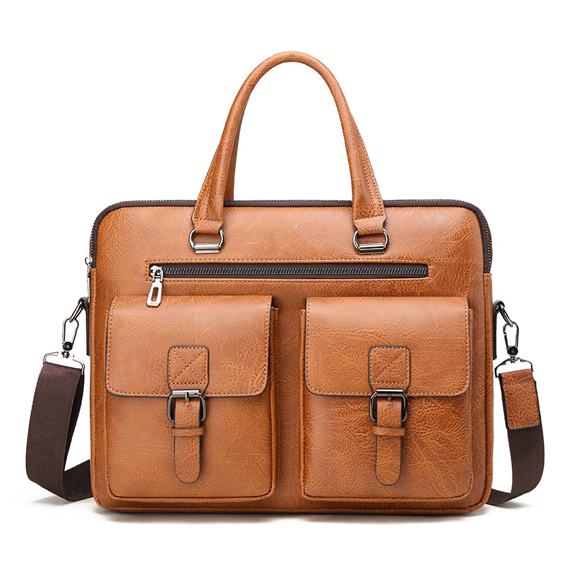 Luxury Brand Man Business Brie - Men Accessories Bag recension och pris