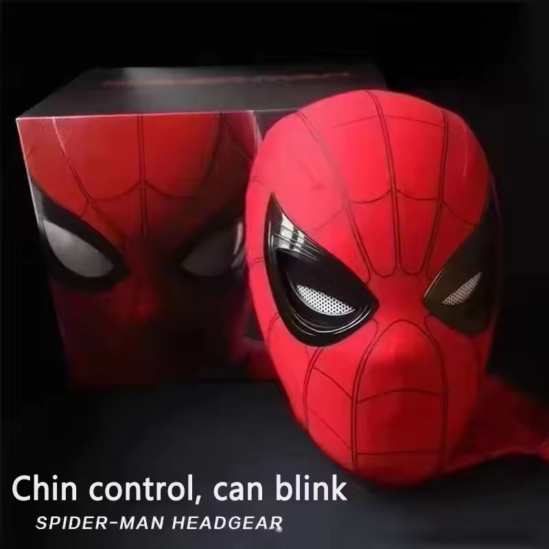 Spider-Man Headgear With Movab - Men'S Accessories Display recension och pris