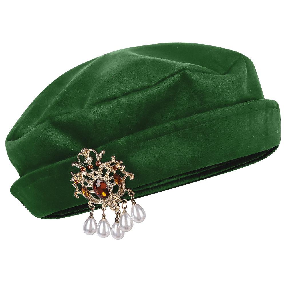Men Medieval Tudor Beret Hat R - Medieval Men'S Accessories recension och pris