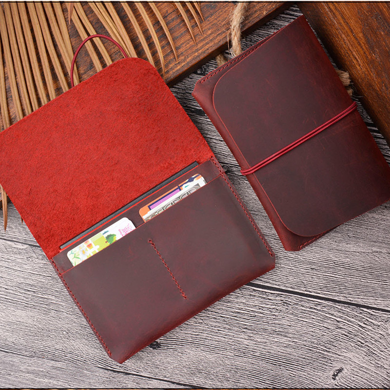Handmade Top Layer Cowhide Lea - Bifold Leather Wallet recension och pris