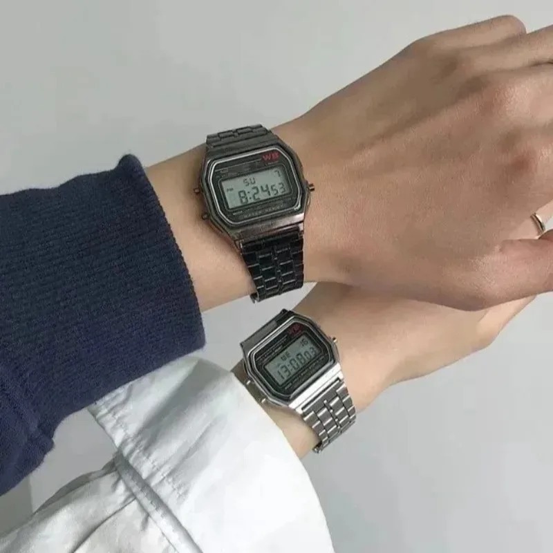 Luxury F91W Steel Band Watches - Men'S Accessories Display recension och pris