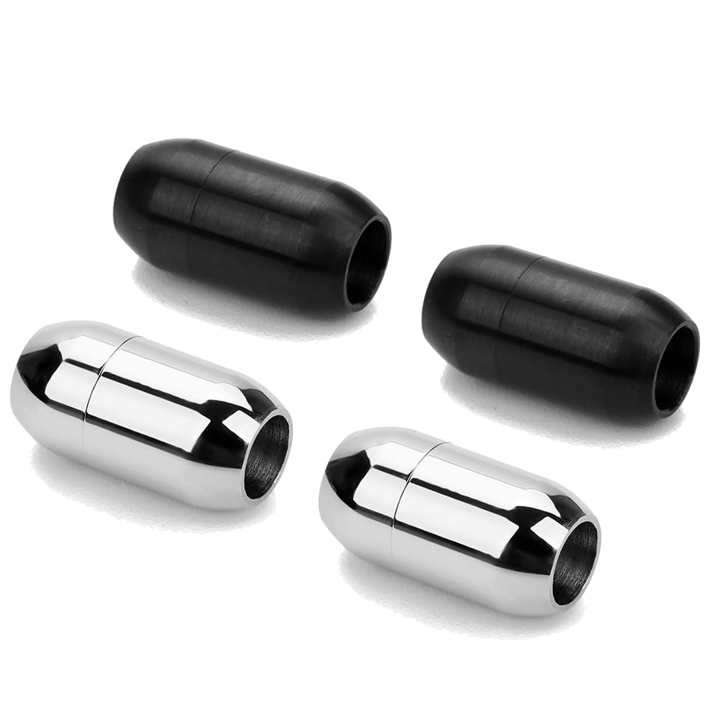 2pcs Stainless Steel Magnetic  - Men Accessories Jewellery recension och pris