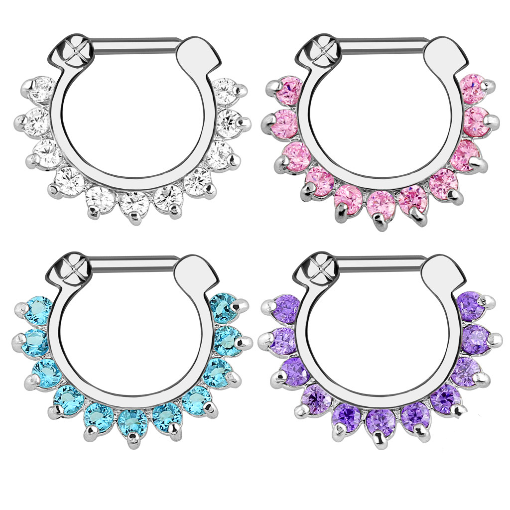 1pcs Hoop Clip On Nose Septum  - Men Accessories Ring recension och pris