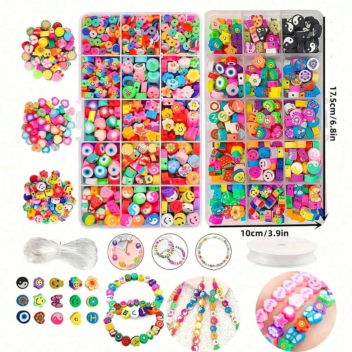 1450/1200/250pcs Polymer Clay  - Men Accessories Jewellery recension och pris