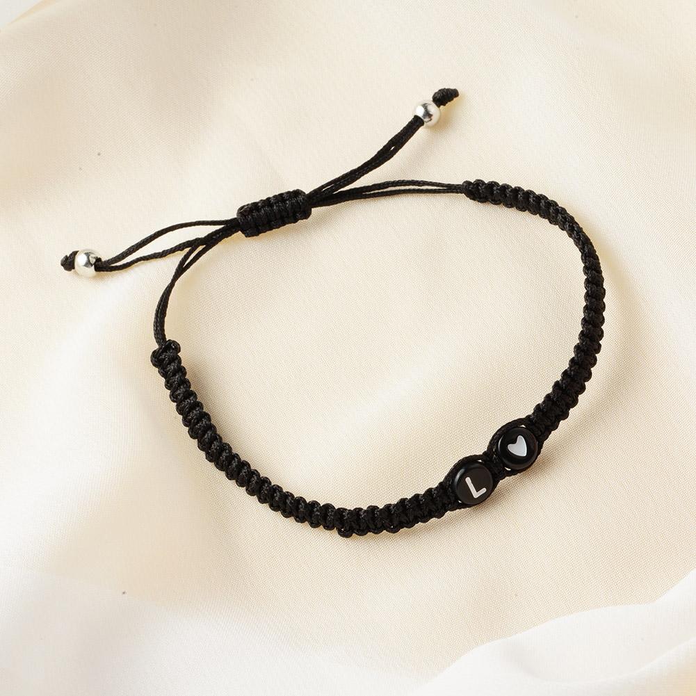 A-Z 26 Letter Heart Bracelet W - Men Accessories Name recension och pris