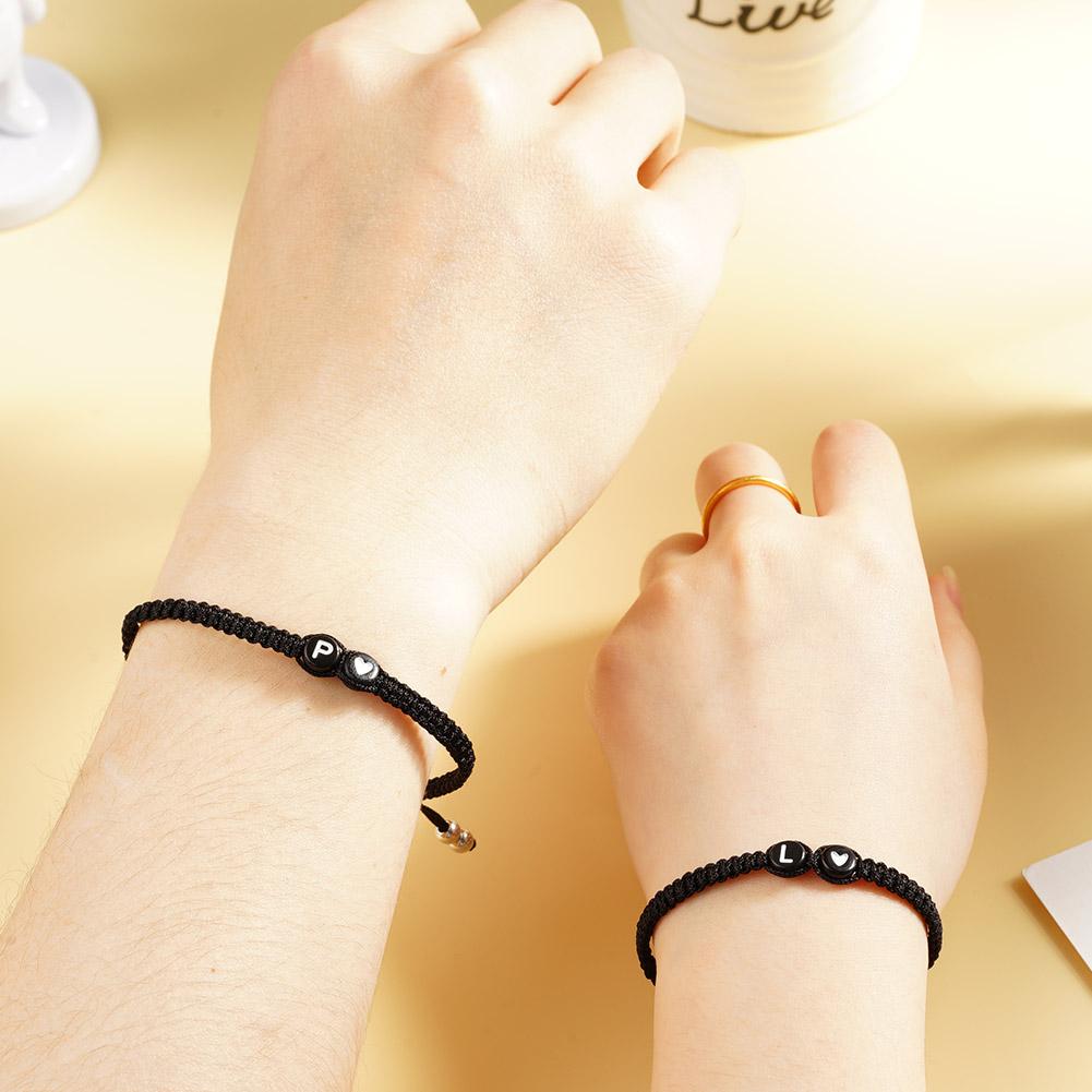 A-Z 26 Letter Heart Bracelet W - Men Accessories Name recension och pris