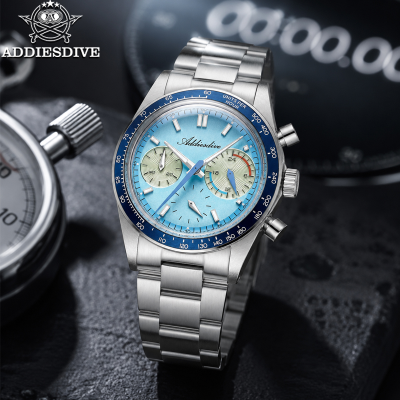ADDIESDIVE New Men Watches VK6 - Men'S Accessories Display recension och pris