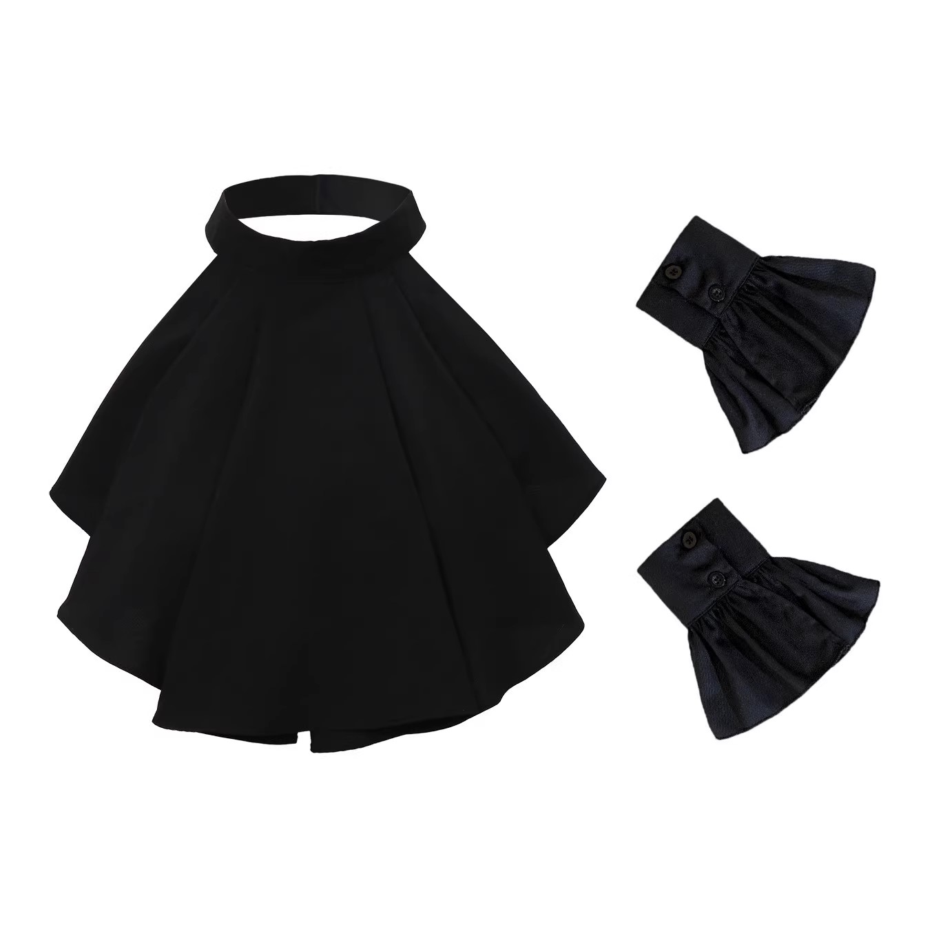 Victorian Neck Collar Ruffled  - Medieval Men'S Accessories recension och pris