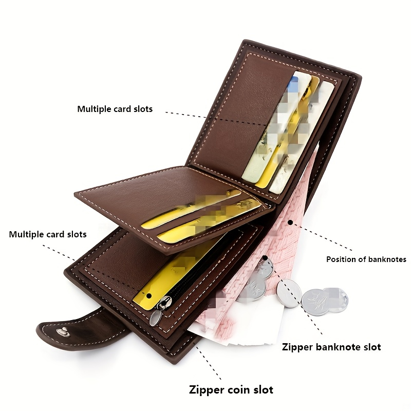 Custom Name Fashion Frosted Le - Bifold Leather Wallet recension och pris
