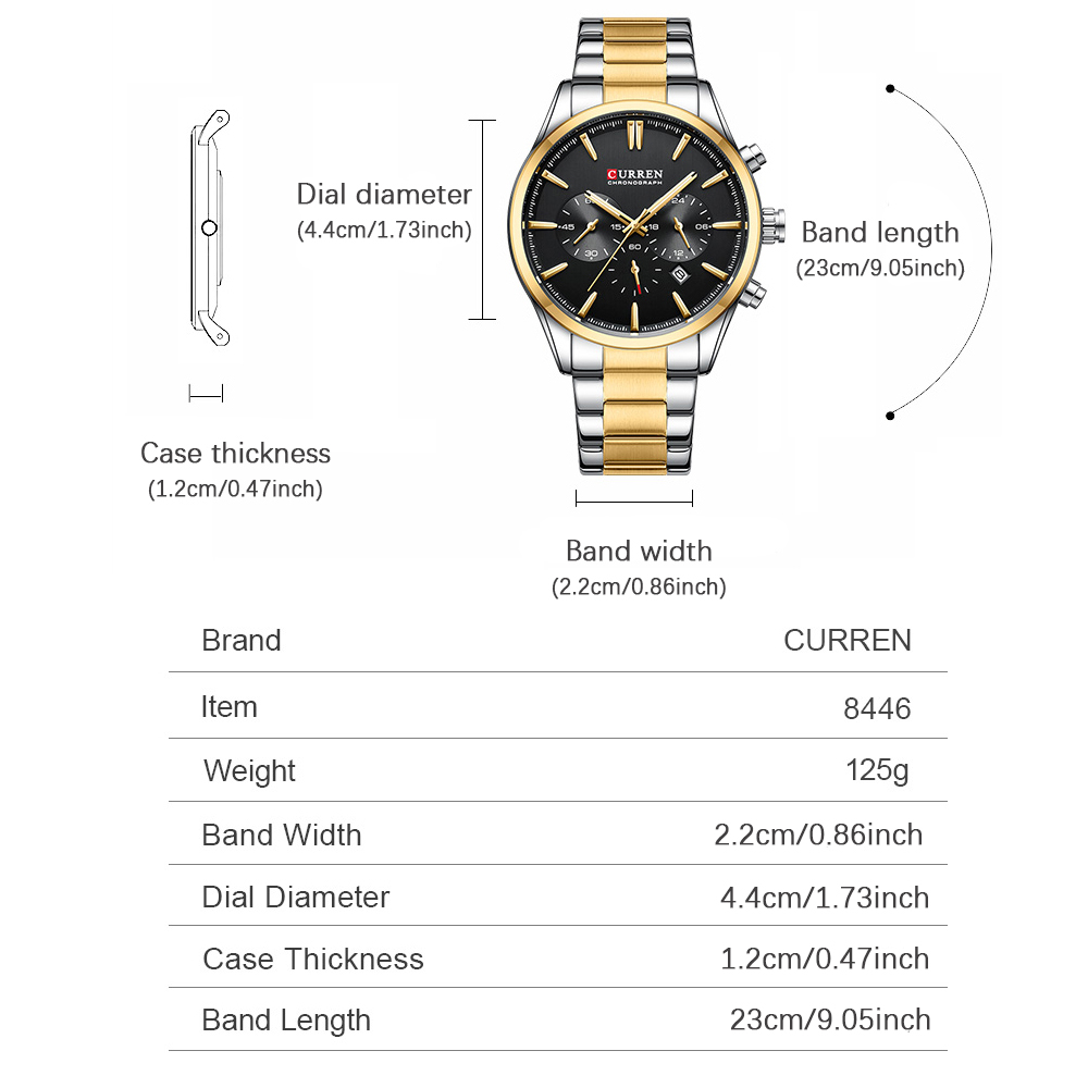 CURREN Casual Quartz Chrono Sp - Men Accessories Jewellery recension och pris