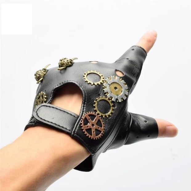 Steampunk PU Leather Fingerles - Medieval Men'S Accessories recension och pris