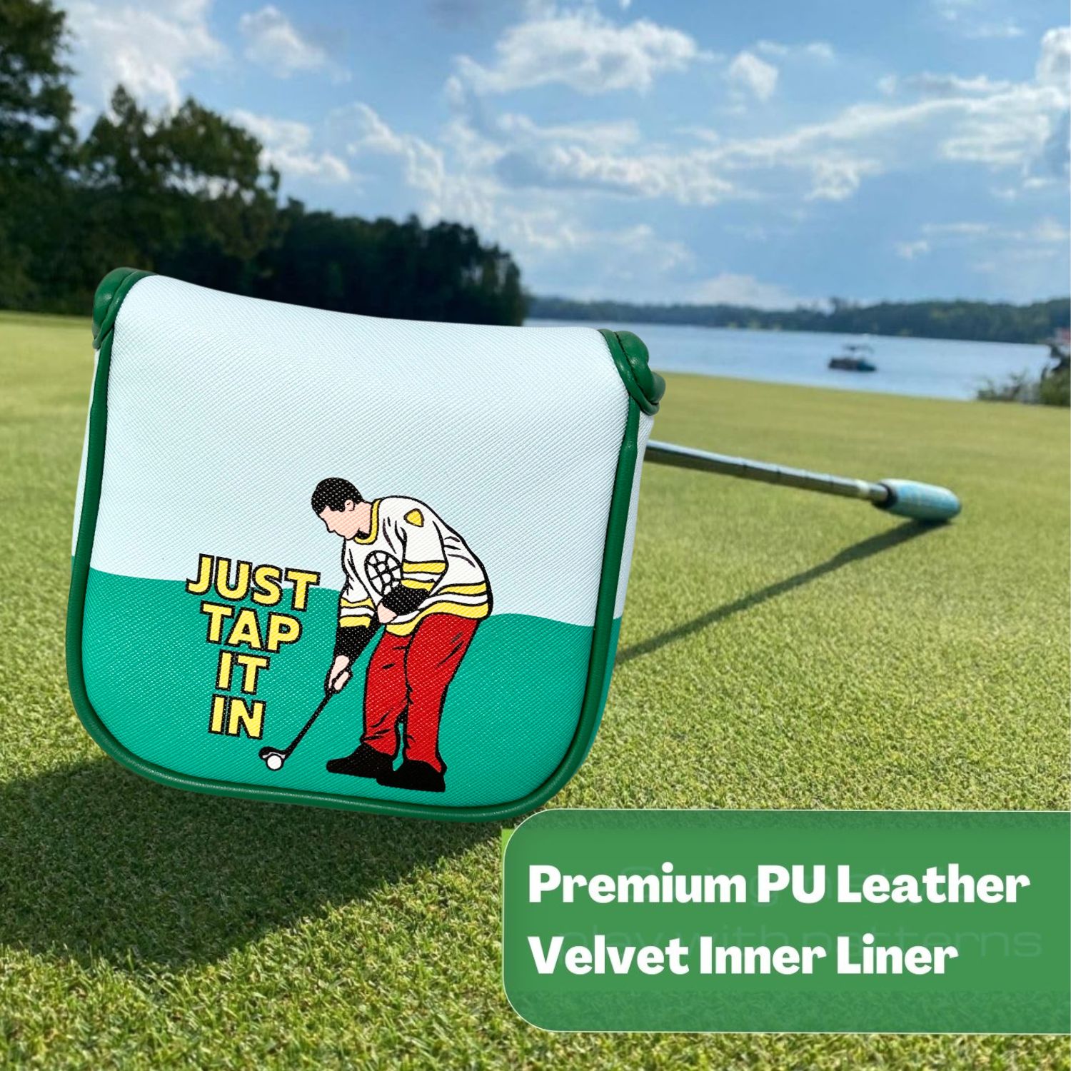 Funny PU Leather Golf Putter C - Men'S Accessories Premium recension och pris