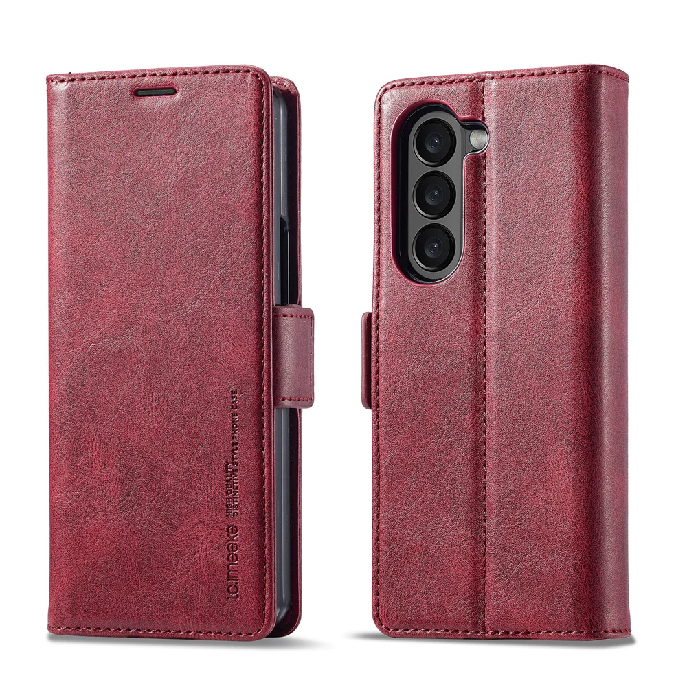 Leather Wallet Phone Case For  - Bifold Leather Wallet recension och pris
