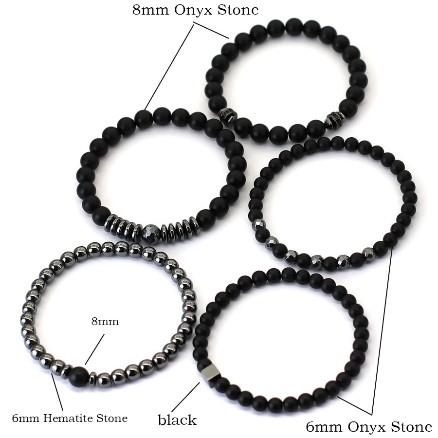 Premium Bracelet Set Men Natur - Men'S Accessories Premium recension och pris