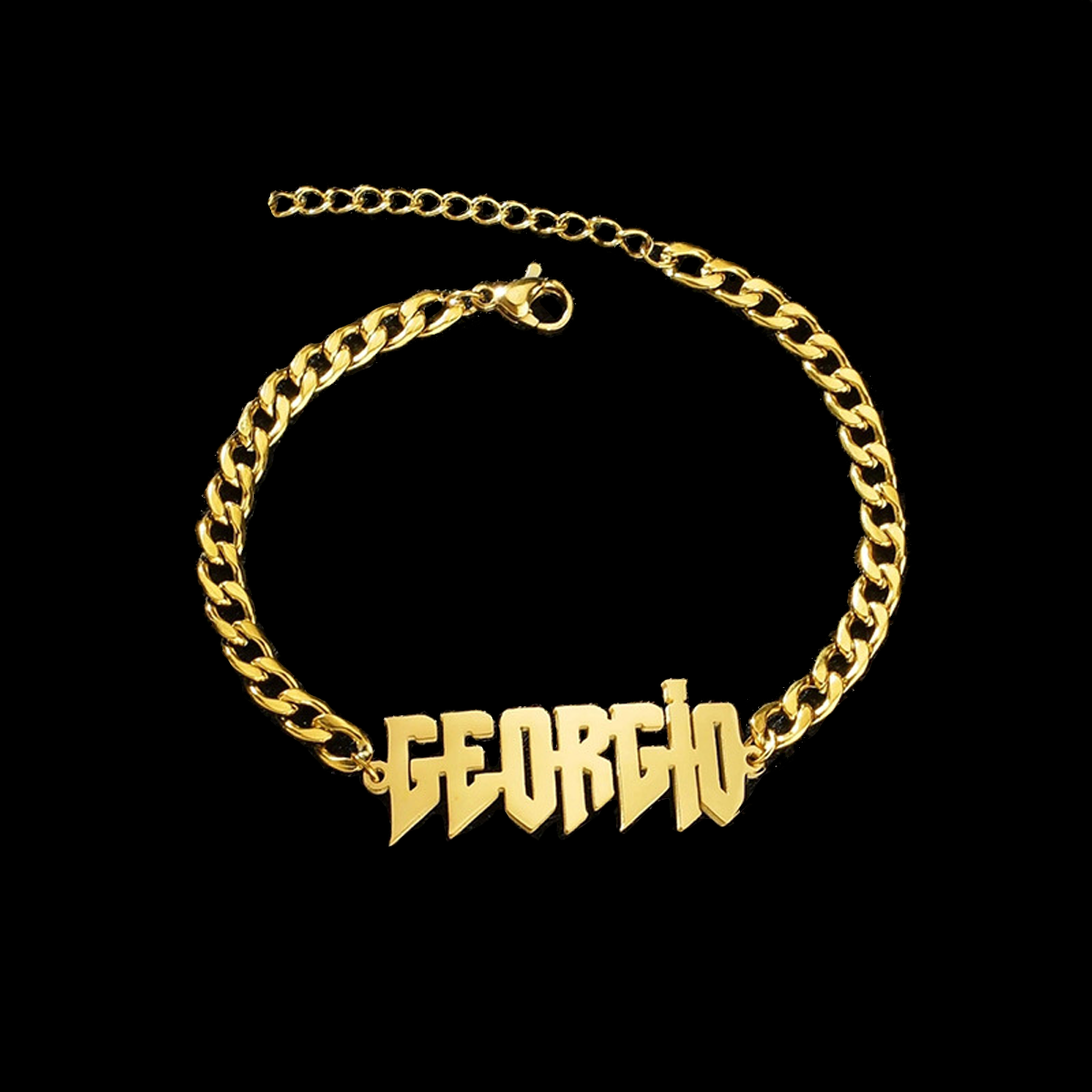 Custom Nameplate Bracelet For  - Men Accessories Name recension och pris