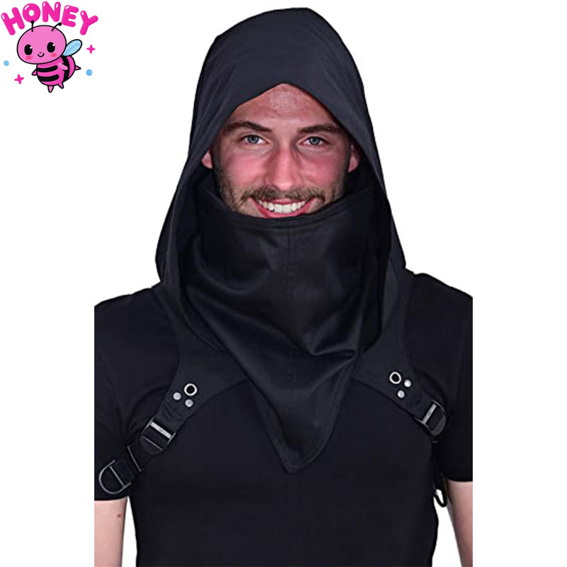 Unisex Medieval Hat with Mask  - Medieval Men'S Accessories recension och pris