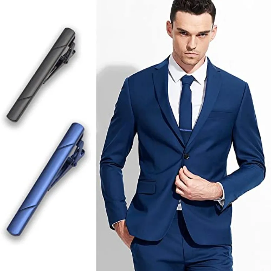 4Pcs Tie Clips For Men Tie Bar - Men Accessories To Gift recension och pris