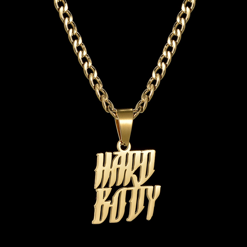 Custom 2 Rows Names Necklace C - Men Accessories Name recension och pris
