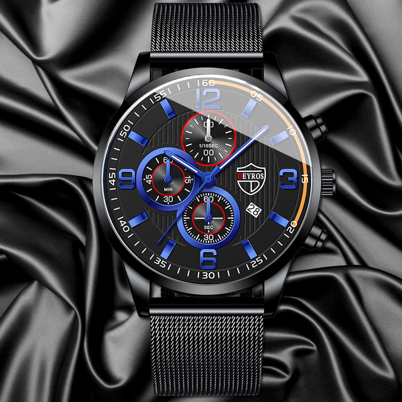 Luxury Men's Quartz Wrist Watc - Men'S Accessories Display recension och pris