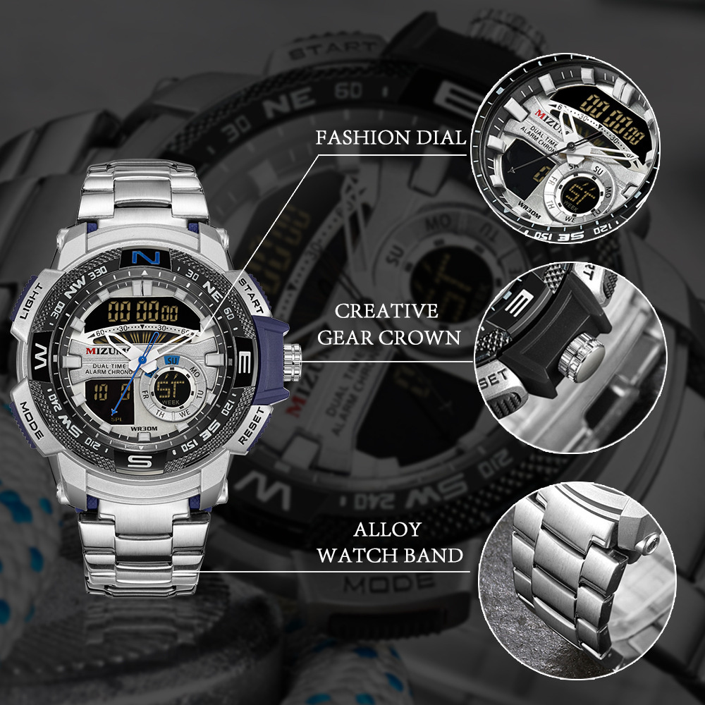 New Digital Watch for Men Top  - Men'S Accessories Display recension och pris
