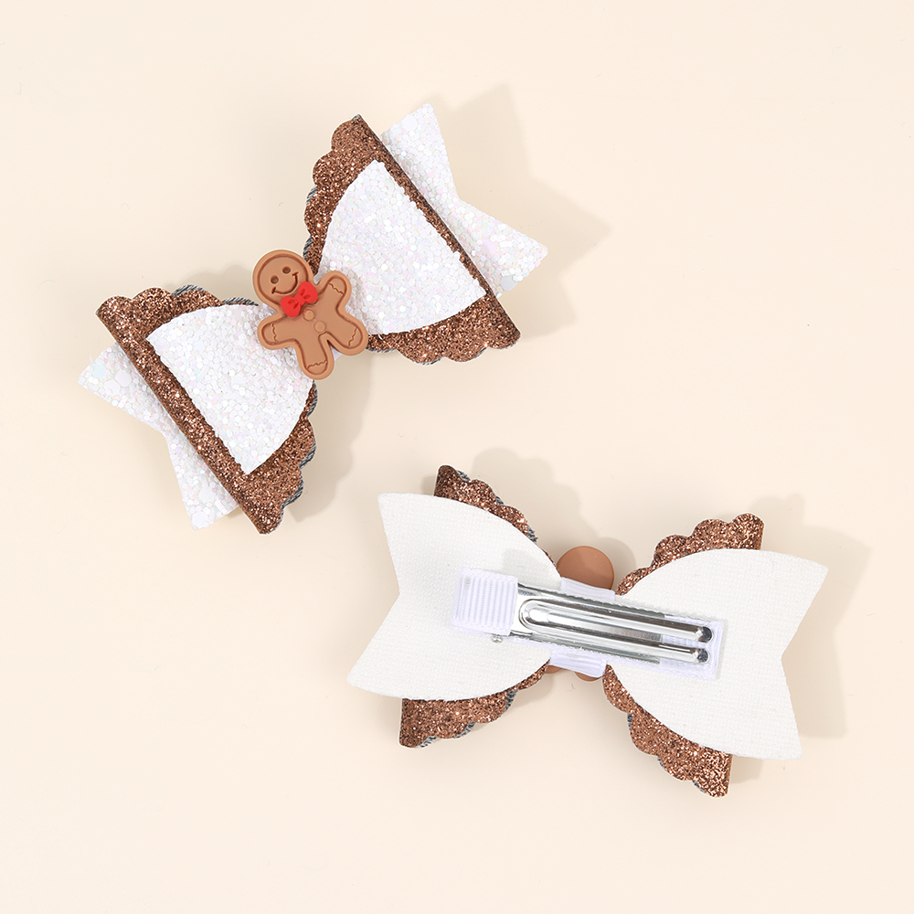 2pcs Sparkle Christmas Bow Hai - Men'S Accessories For Christmas recension och pris