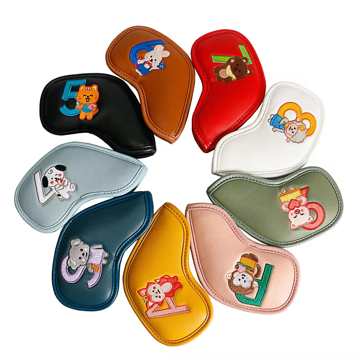9Pcs Cute Cartoon Animal Golf  - Men Accessories To Gift recension och pris