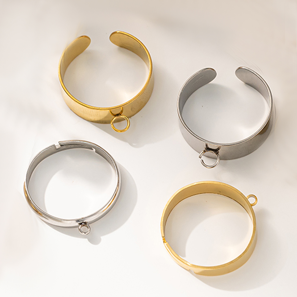 5pcs/Lot Stainless Steel Gold  - Men Accessories Jewellery recension och pris