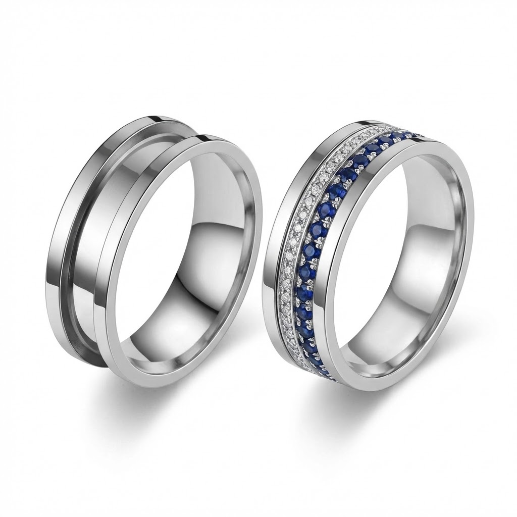 5pcs 7/8/9/10/11/12 Ring Core  - Men Accessories Jewellery recension och pris