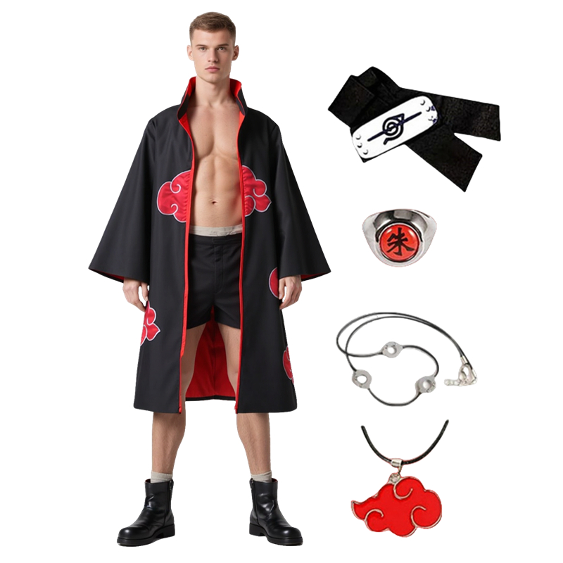 Men Anime Akatsuki Cosplay Cos - Men Accessories Jewellery recension och pris