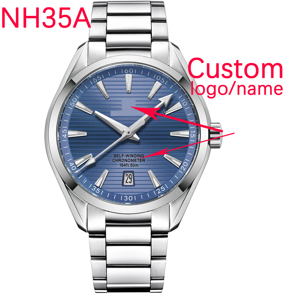Luxury NH35 Movt Custom Logo 4 - Men Accessories Jewellery recension och pris